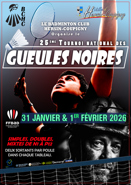 25ème tournoi des "Gueules Noires"